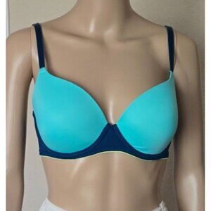 Pink Victoria's Secret Bra Everywhere Lightly Lined Underwired multicolor 32DD